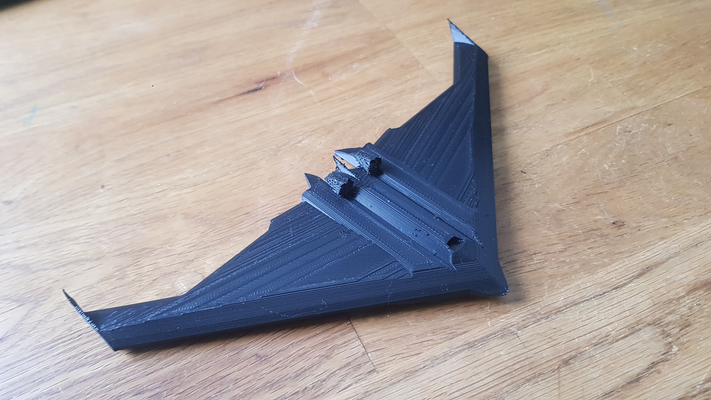 modelo avião brinquedo decoração by namor passatempo faça veículos b2 decorações 3d print model - Mito3D