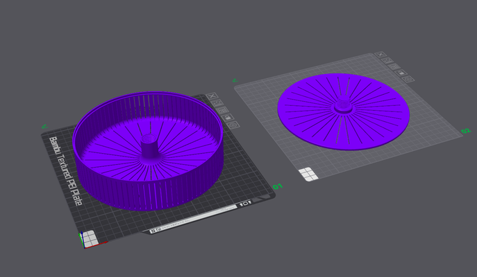 silica spool by nletts16 3d printer accessories dry box filament dryer filamentdryer ams 3d print model - Mito3D