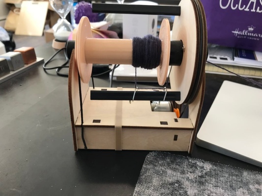 eew mini bobina w tensione puleggia by snortimer passatempo fai robot sogno ewmini filatore 3d print model - Mito3D