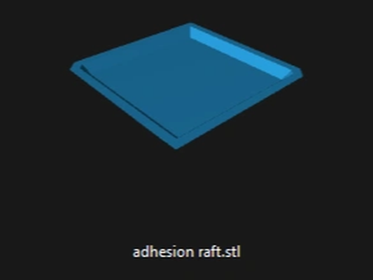 rafts of adhesion by once in a 3d printer accessories level bed resin raft 3d print model - Mito3D