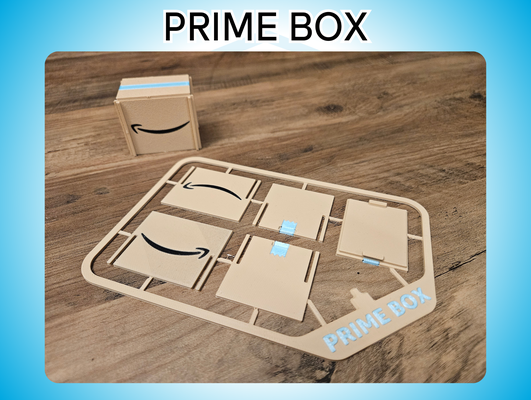 kit carta amazon pacchetto by caterina doucet giocattoli giochi consegna scatola kitcard 3d print model - Mito3D