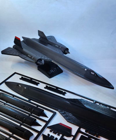 sr71 kit carta by planes01 passatempo fai veicoli aereo sr 71 merlo modello 3d print model - Mito3D