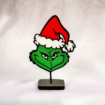 grinch torta cappello cilindro by printajmi3d domestico arredamento biscotto natale caketopper 3d print model - Mito3D