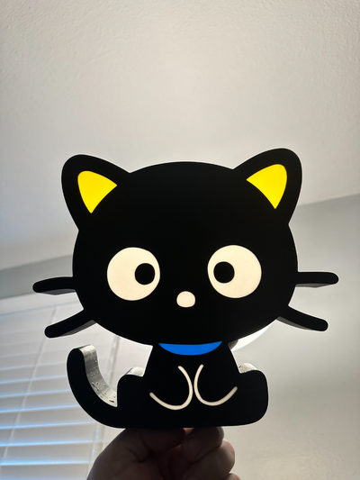 chococat licht box by eulisesalarcon kunst zeichen logos kitty schoko schokolade katze keroppi 3d print model - Mito3D