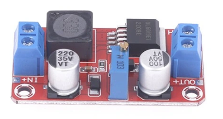 adım up modül xl6019 5a by rasek hobi kendin yap elektronik dönüştürücü artırmak modüller devre voltaj dc 3d print model - Mito3D