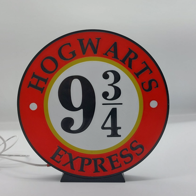 hogwards lightbox by marchio dra domestico arredamento 3d print model - Mito3D