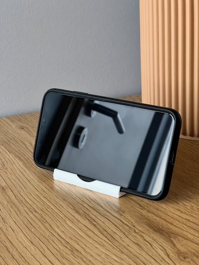 simple phone stand by einstakur3d tools gadgets easytoprint phonestand iphone android easyprint 3d print model - Mito3D