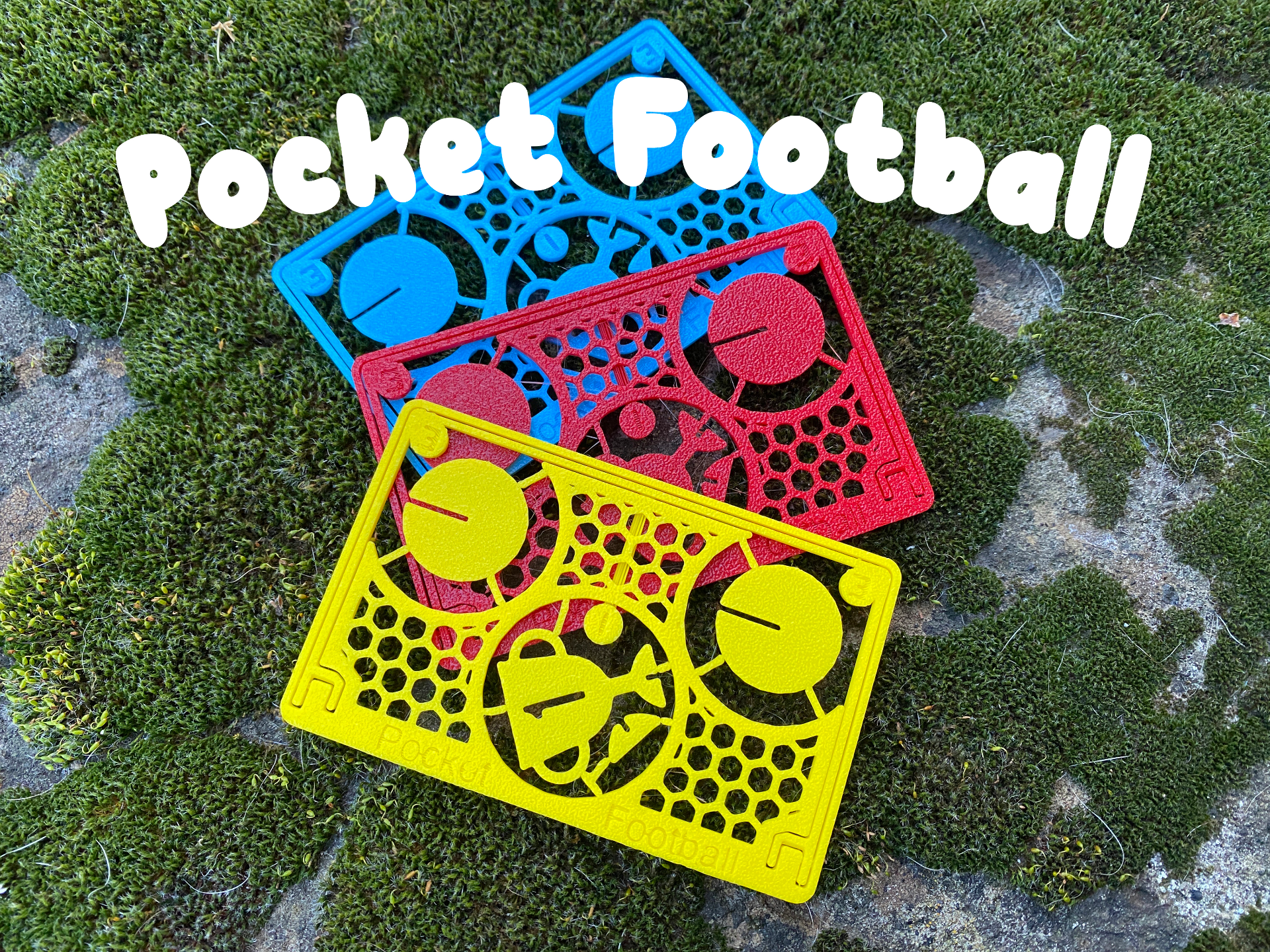 pocket football kit card by fgorgo toys & games kitcard soccer game portable toy edc fun play table travel wallet 3D print model - Mito3D