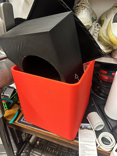fuerte plastico basura compartimiento by einstakur3d herramientas contenedor residuos cubo 3d print model - Mito3D