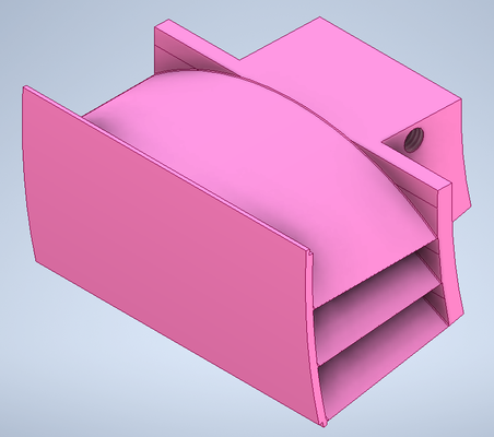 turbina estágio lâmina 5 deg versão 2 by aviação canto educação engenharia 3d print model - Mito3D