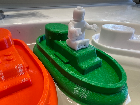 bathtub boat children benchy floatable by nxtgnprthub toys & games ship bathtubboat swims swim float 3d print model - Mito3D