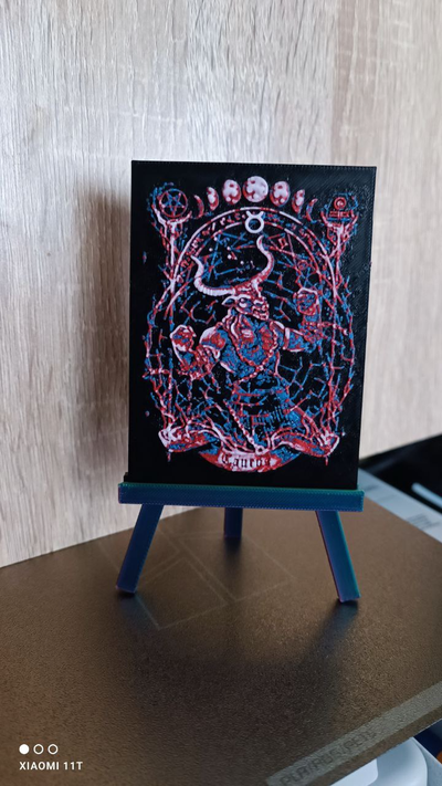 zodiac signs taurus hueforge by ko additive labo generative 3d model & lithophane sign art design 3d print model - Mito3D