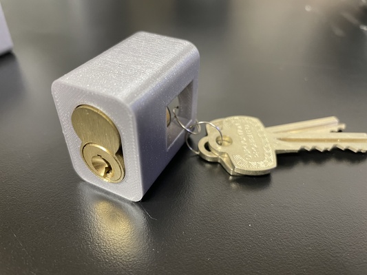 locksport lock cylinder holders by vincent tools schlage kik sargent medeco sfic lfic 3d print model - Mito3D