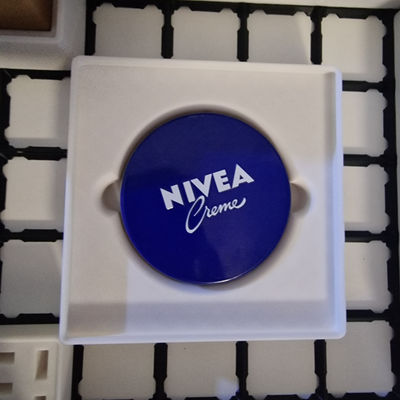 gridfinity pequeña crema latas by rpflamm herramientas organizadores nivea titular lata 3d print model - Mito3D