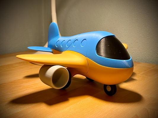 magnético rompecabezas avión remezclado by limones juguetes juegos juguete niño niños 3d print model - Mito3D