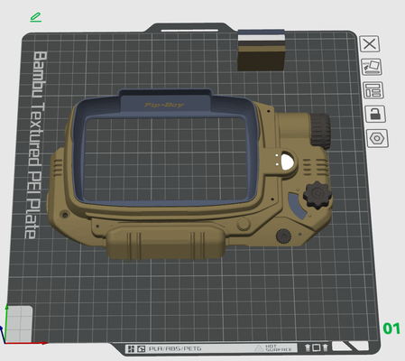 pip ragazzo x1c by dutchworkx3d 3d stampante accessori boy pipboy ricaduta 3d print model - Mito3D