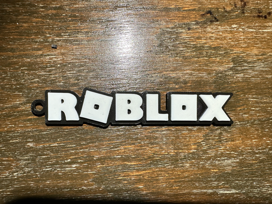 roblox llavero bolso etiqueta by rpm3dinc arte señales logos juego vídeo logo 3d print model - Mito3D