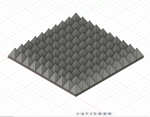 artistic spiked tile by kauzingersebastian art models 3d print model - Mito3D