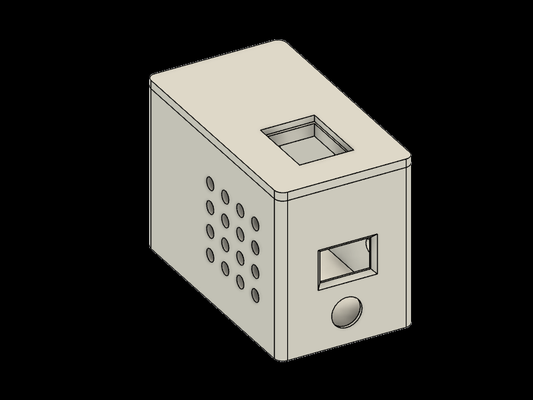 esp32 devkit v1 temperatura humedad sensor snap fit recinto caso funda by r3v pasatiempo bricolaje diy electrónica devkitv1 dht11 higrómetro encajar 3d print model - Mito3D