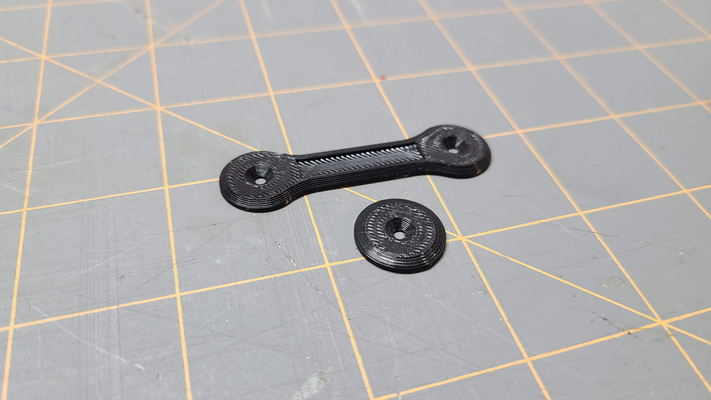 1 8 buggy screw wing buttons by quick5pnt0 hobby & diy rc car nitro mount button 18 tlr 8ight team rc8 kyosho inferno 3d print model - Mito3D