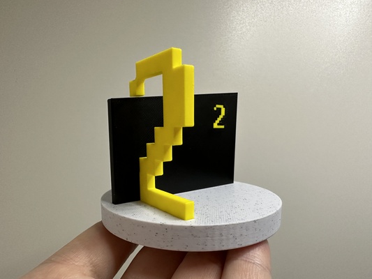 pomme 2 infini boucle signe by bas van der équipe miniatures architecture il2 infinie 3d print model - Mito3D
