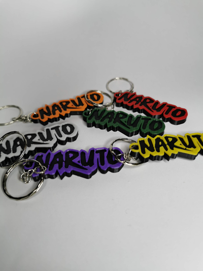 naruto keychain logo by fm3dprints art signs & logos hey 3d print model - Mito3D