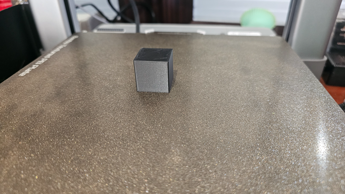 small cube test print by ninja 3d printer models box calibration 3d print model - Mito3D