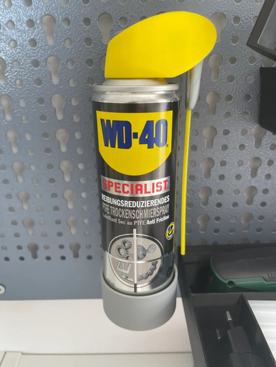 wd40 titulaire soutien kuepper panneau perforé by constructions super cool loisir diy 3d print model - Mito3D