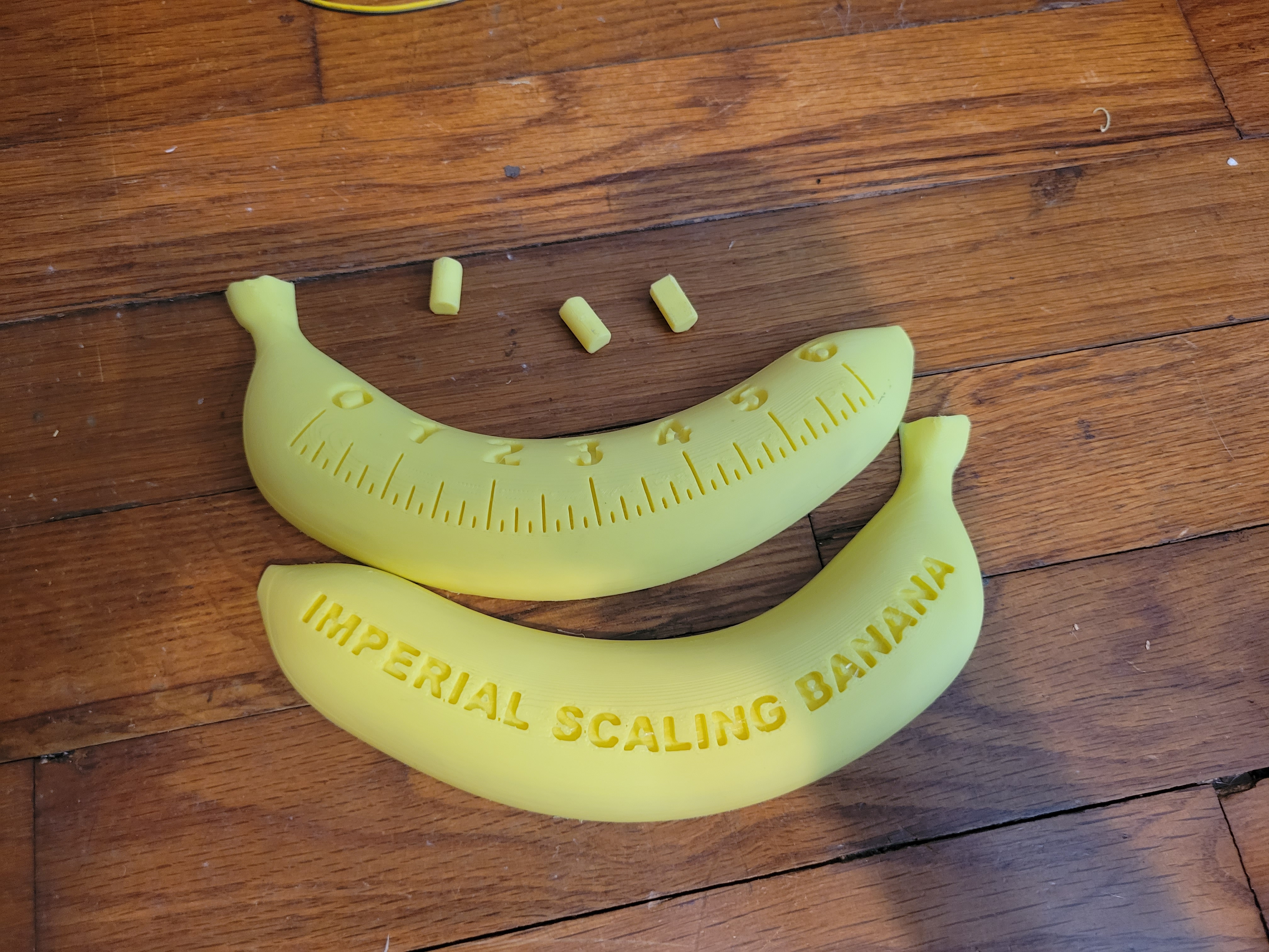 banana scale split in imperial edition remixed by how2texan tools 3D print model - Mito3D