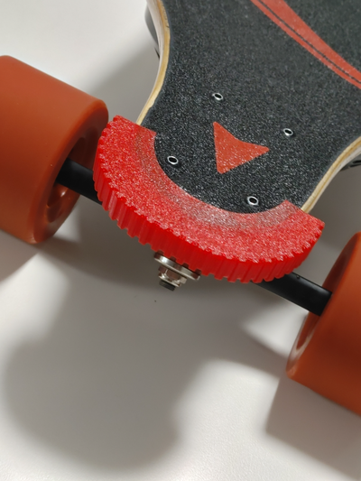 tpu patineta parachoque nariz guardia eléctrico longboard meepo v4s by hecmac pasatiempo bricolaje diy vehiculos a95 impresión pegamento super 3d print model - Mito3D