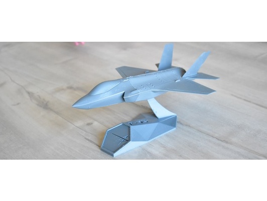 35 jsf foudre lockheed martin f35 no soutiens nécessaire original haute by maison intelligente art sculptures avion combattant néerlandais f350 chasse armée l'air interarmées f35a 1 48 72 échelle modèle 3d print model - Mito3D