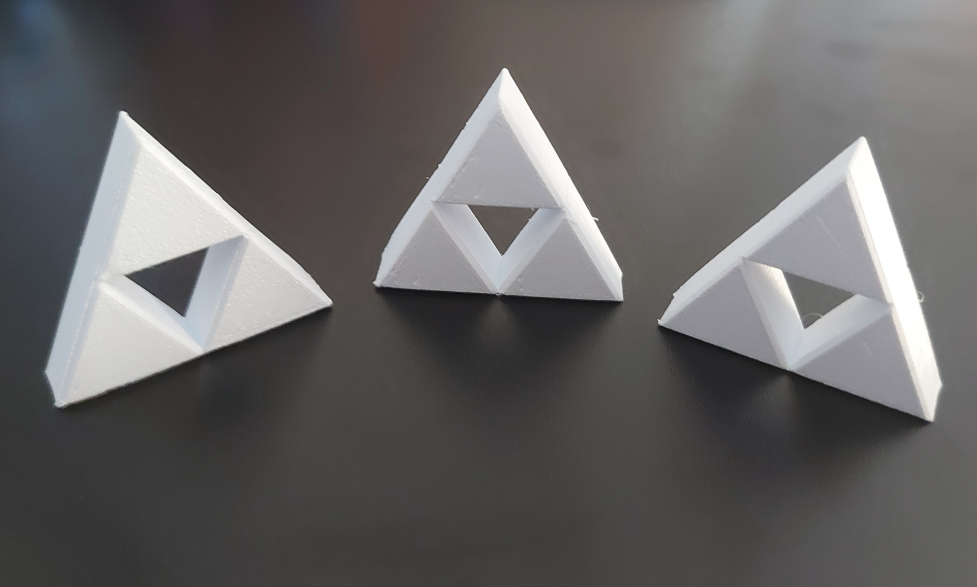 triforce può be aggiornato to lampada or by mulini parti arte segni loghi zelda botw respiro of selvaggio logo 3D print model - Mito3D