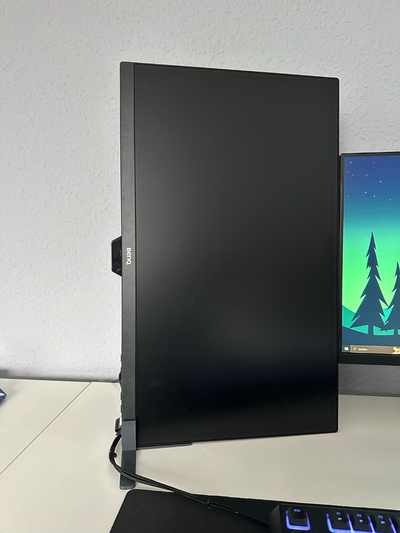 dikey monitör ayakta durmak by nick3d hobi kendin yap elektronik aksesuar aksesuarlar samsung benq görüntüle kolay kararlı güçlü bedava stl ucuz msi tv kurmak pc bina sıra ofis 3d print model - Mito3D