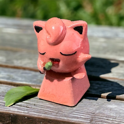 jigglypuff tecla by 3dpickles passatempo faça eletrônicos teclado acessório pokémon 3d print model - Mito3D