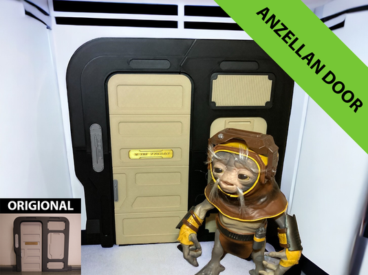 anzichè cabina porta galattico incrociatore stellare by warrell72 oggetti scena cosplay walt disney mondo disney world stella guerre galassie bordo batuu hollywood studi drabor 3d print model - Mito3D