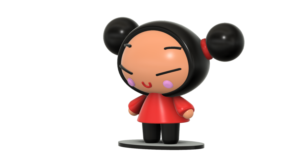 pucca mmu by jangyy arte sculture 3D print model - Mito3D