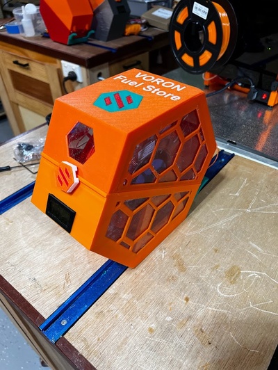 voronificado versión of caja seca voron combustible tienda remezclado by robando 3d impresora accesorios 3d print model - Mito3D