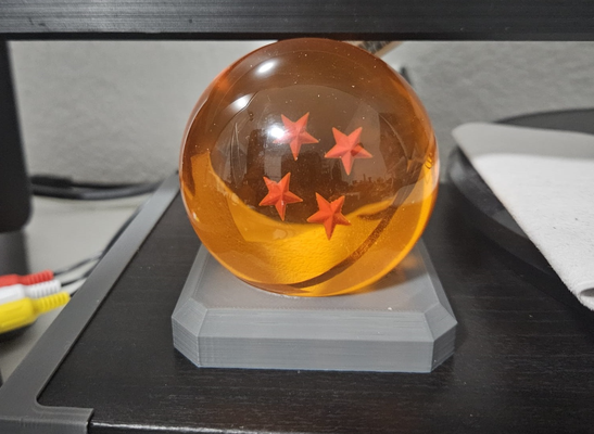 dragon ball supporter by taïga impressions 3d accessoires cosplays anime 3d print model - Mito3D