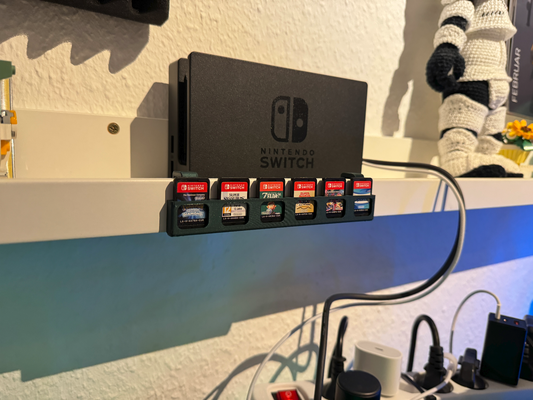 nintendo interruttore gioco titolare supporto 6x ikea mosslanda by jonasbraatz passatempo fai elettronica 3d print model - Mito3D