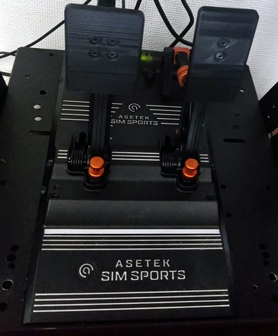 asetek invicta pedali alternativa pedale piatti by max gripp passatempo fai veicoli asetekinvicta simracing 3d print model - Mito3D