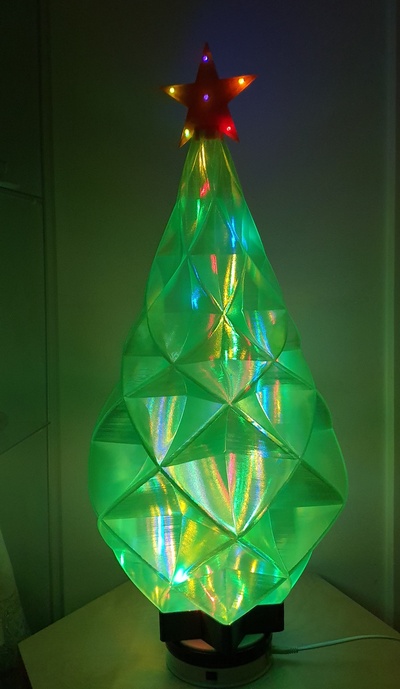 natale albero 2 2019 by brithawkes domestico festività divertimento vasi easyprint decorazioni natalizie festoso 3d print model - Mito3D