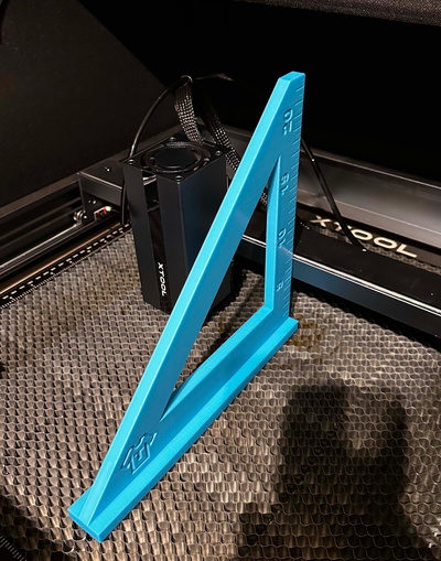 squaring triangle laser engravers by teedeebee hobby & diy xtool 3d print model - Mito3D