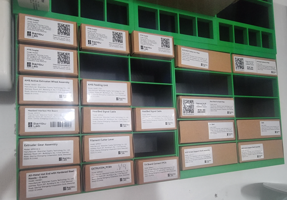 bambu lab - wall mounted parts storage shelves by simply models 3d printer accessories bambulab 3d print model - Mito3D