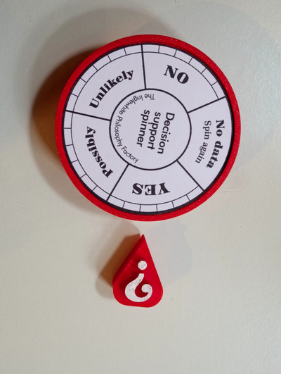 decision support spinner by nick printer toys & games 3d print model - Mito3D