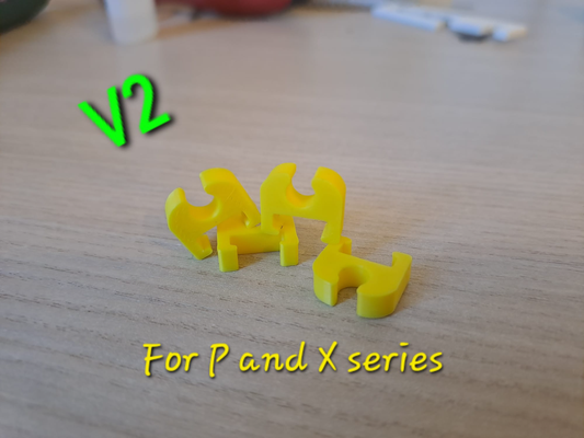 v2 p amp x serie clips by filippo3ddesign 3d impresora accesorios cadena acortar chainclip cabeza herramienta p1p p1s x1 x1c x1carbon x1sewries p1series accesorio frio 3d print model - Mito3D