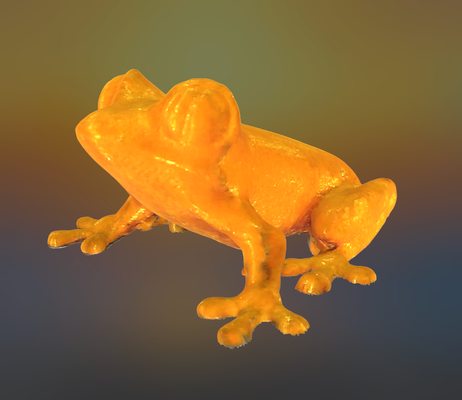 grenouille by lukas miniatures animaux animal miniature 3d analyse nature doux 3d print model - Mito3D