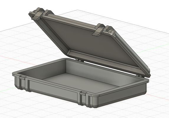 adjustable box by vincent tools organizers adjustablebox case adjustablecase suitcase 3d print model - Mito3D