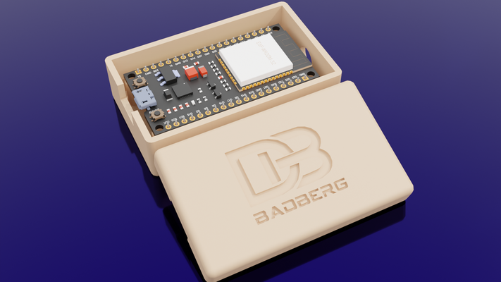 paramétrique boîte 39 esp32 esp 8266 by daniel badberg loisir diy électronique esp8266 freecad 3d print model - Mito3D