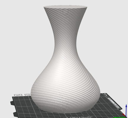 nice vase by mystery 94 generative 3d model my pla abs bambu 3d print model - Mito3D