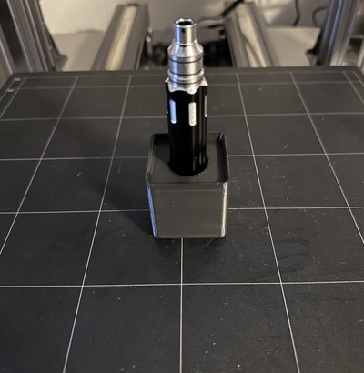 gridfinity snapmaker cacciavite titolare supporto 19mm verticale by fangoh utensili organizzatori buco cacciavite 3d print model - Mito3D